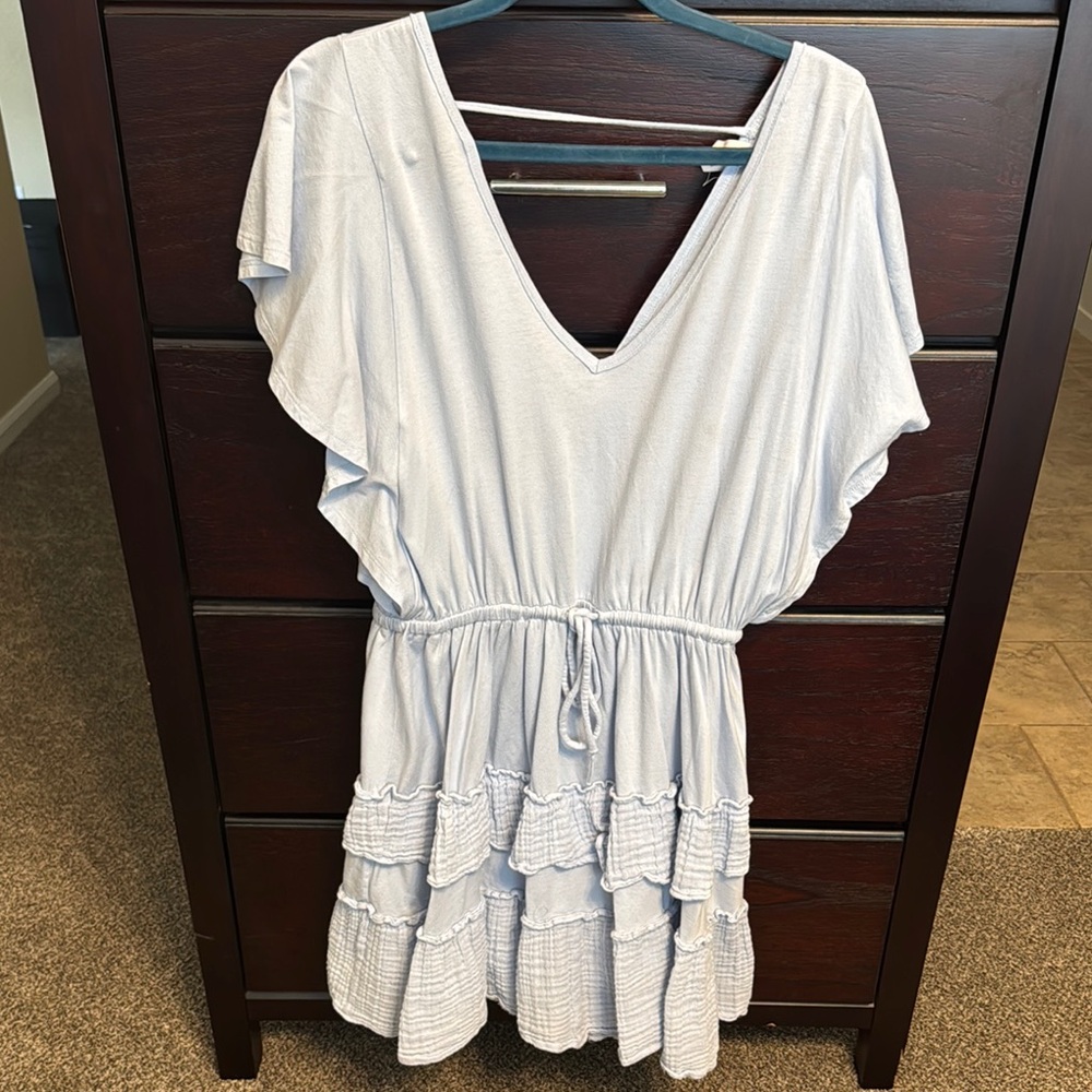 Light blue Daily Practice Anthropologie dress